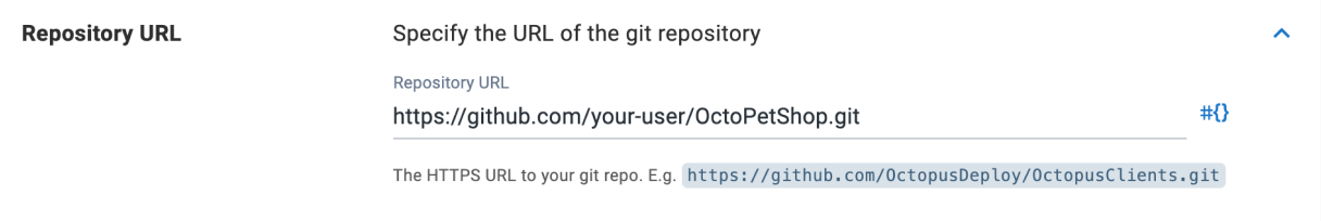 Repository URL expander where the user’s YAML files are stored