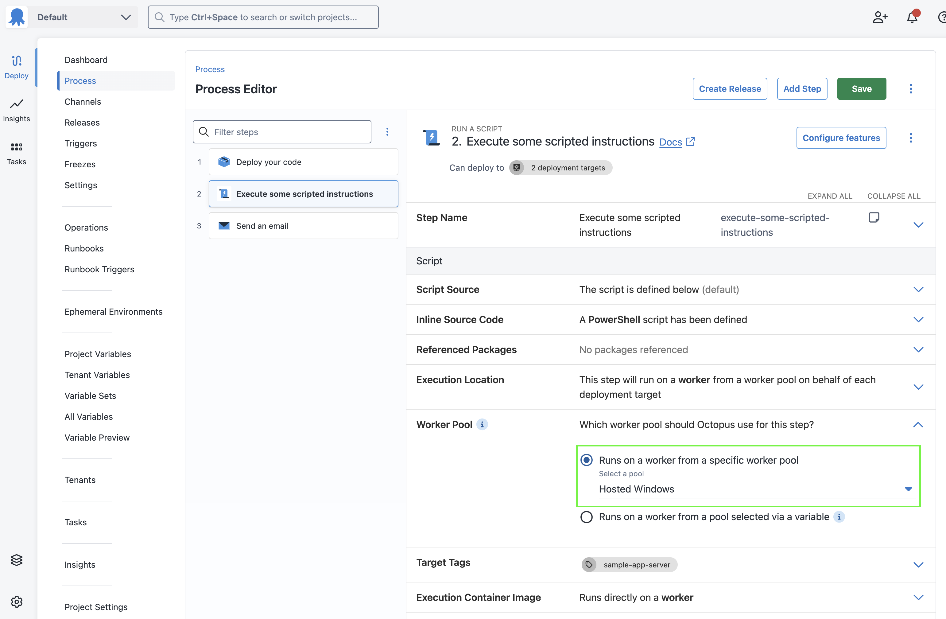 Worker Pool Selection